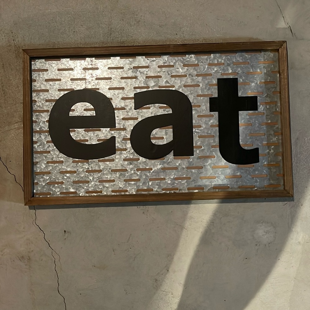 Wall sign
